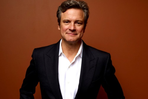 TORONTO, ON - SEPTEMBER 10:  Actor Colin Firth of "Arthur Newman" poses at the Guess Portrait Studio during 2012 Toronto International Film Festival on September 10, 2012 in Toronto, Canada.  (Photo by Matt Carr/Getty Images)